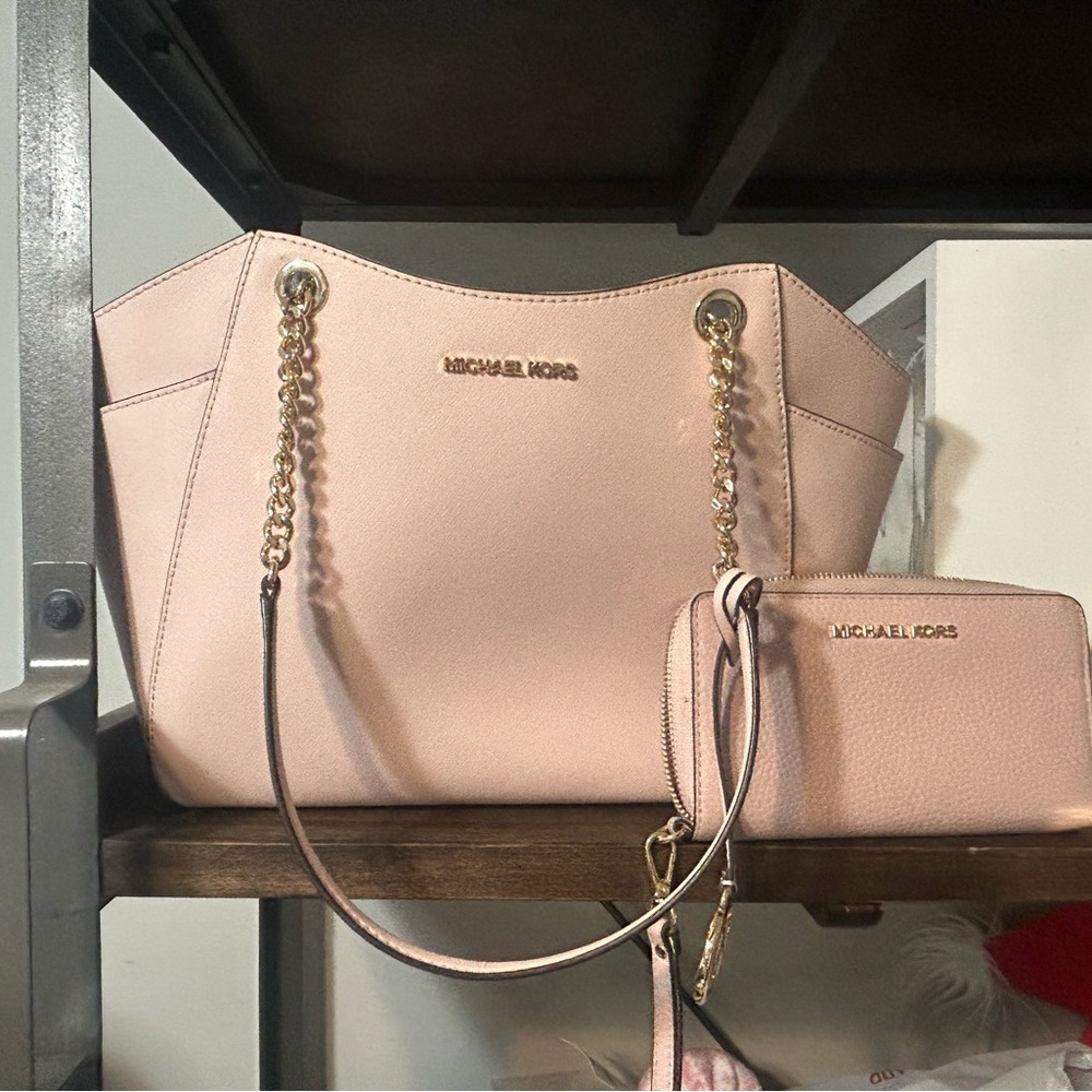 Michael Kors purse and wallet